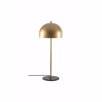 Veioza Sheen Can - NT - 134, corp negru, abajur auriu