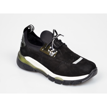 Pantofi sport FLAVIA PASSINI negri, 2177, din piele intoarsa
