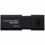 Stick USB Kingston DT100G3 32GB USB 3.0 (Negru)