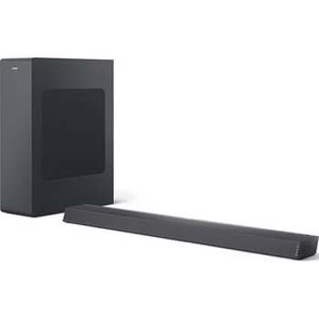 SOUNDBAR PHILIPS 140W RMS, SUBWOOFER WIRELESS 2.1, BLUETOOTH, USB, BLACK TAB6305/10