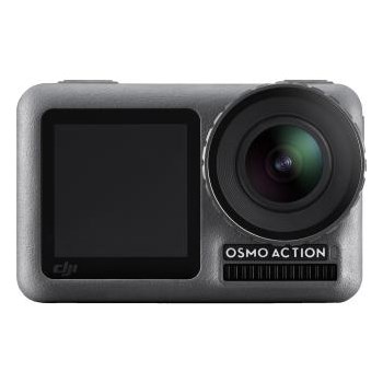 Camera Video Sport Osmo Action, Video 4K 60 FPS, Control Vocal, Mod Time-Lapse, Mod Temporizat, Mod 8 x Slow-Motion, Gri