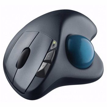 Mouse Wireless Logitech M570 Trackball USB Negru 910-002090