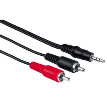 Cablu audio RCA - Jack 3.5mm HAMA 4333, 2m