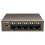 Switch TENDA 5-PORT PoE SWITCH TEF1105P-4-63W