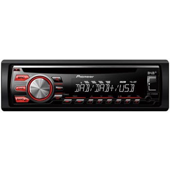 Player auto Pioneer DEH-4700DAB, Roșu