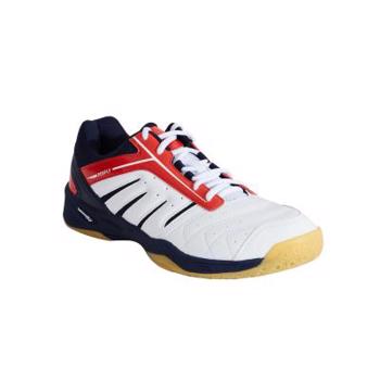 Încălțăminte Badminton BS 560 Lite Alb/Roșu PERFLY