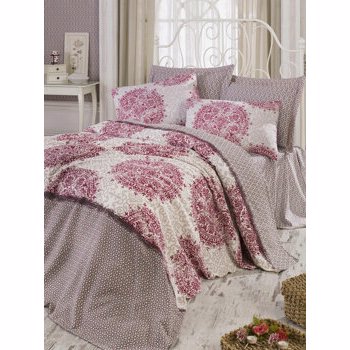 Cuvertura dubla Eponj Home, 143EPJ6203, Multicolor