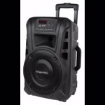 Boxa portabila activa 20w 2 microfoane uhf bt sd aux km1710