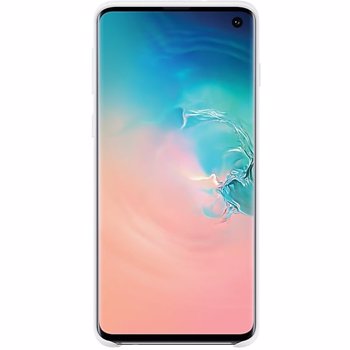 Protectie Spate Samsung EF-PG973TWEGWW pentru Samsung Galaxy S10 (Alb)