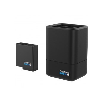 GoPro - Incarcator Dual + Acumulator pentru Hero5/6/7 Black&Hero(2018)