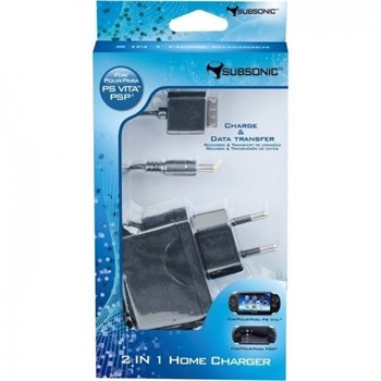 Alimentator priza Subsonic cu cablu USB alimentare/transfer date pt. PS Vita and PS3 / PC