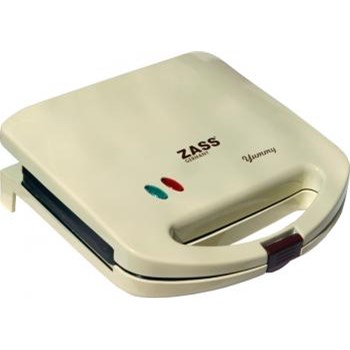 Sandwich maker Zass ZSM01, 750W (Alb)