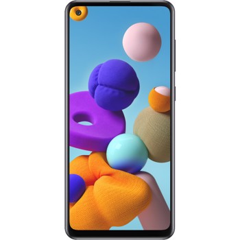 Telefon mobil Samsung Galaxy A21s 32GB Dual SIM 4G Prism Crush Black SM-A217FZKNEUE