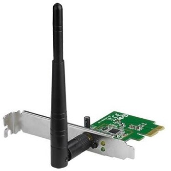 Placa Retea Wireless ASUS PCE-N10 PCI Express 2.4GHz 1 Antena R SMA pce-n10