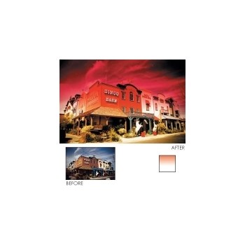 Cokin P664 Gradual Fluo Red 1