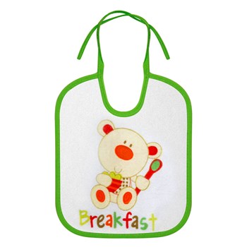 Set 3 Bavete small bumbac - inchidere cu siret Animale