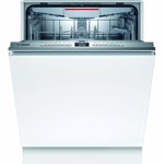 Masina de spalat vase incorporabila Bosch SMV4HVX32E, 13 seturi, 6 programe, Clasa E, Home Connect, Alb
