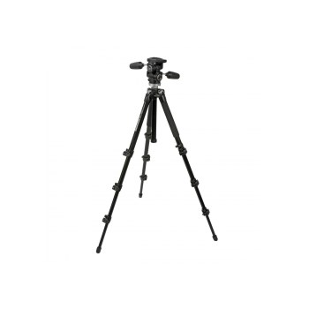 Trepied Manfrotto MK294A4-D3RC2 aluminiu in 4 sectiuni + cap