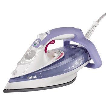 Tefal Fier de calcat AquaSpeed FV5335, talpa Ultragliss, 2400 W, 0.3 l, 130 g/min, alb/mov