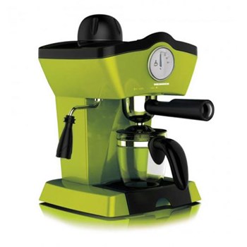 Espressor manual Heinner HEM-200GR, 800 W, 0.25 L, 3.5 bar, Verde
