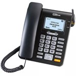Telefon fix Maxcom MM28DHS cu SIM Negru mm28dhs