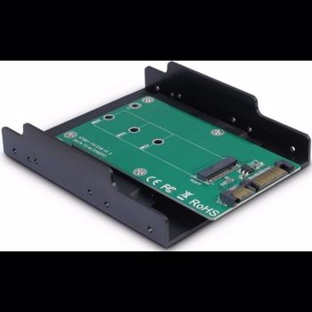 Adaptor Inter Tech Argus KT001B 1x SATA Male - 1x M.2 SATA SSD kt001b