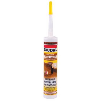 Chit acrilic pentru parchet, Soudal, mahon, 280 ml
