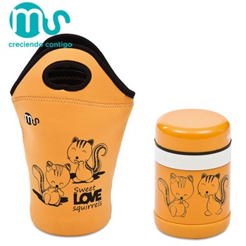 Termos mancare solida 750ml cu gentuta Sweet Love