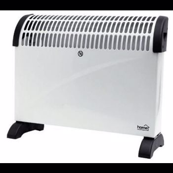 Convector Home FK330, termostat, 2000W, 3 trepte (Alb/Negru)