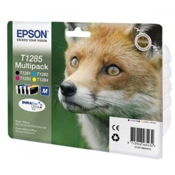 Cartus Original Pentru imprimanta Epson Multipack cmyk C13T12854010 16,4ml stylus sx420fw,S22 SX125 SX130 SX230,SX440W SX445W