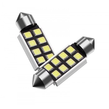 Set becuri LED C5W - sofit, 6 SMD, 3030, CAN-BUS, fara polaritate, 36mm