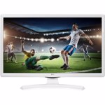 Televizor Monitor LED 61cm LG 24TK410V-PZ HD Alb