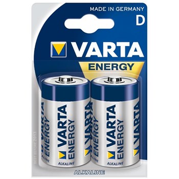 Baterie alcalina VARTA BAVA 4120, R20 (typ D), 2 bucati energy