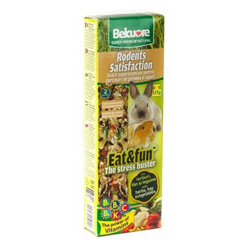 BATON GPIG&IEPURI BELCUORE CU IERBURI/FAN/LEGUME 115 G