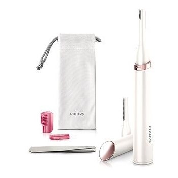 Touch pen trimmer Philips HP639300 Body Face 2 capete Baterie Alb hp6393/00