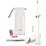 Philips Trimmer tip creion HP6393/00, baterii, alb