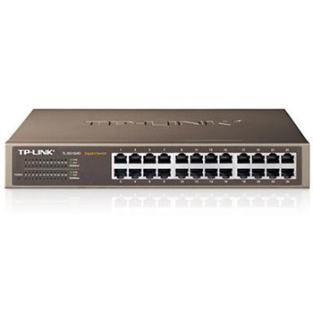 Switch 24 Port-uri 10/100/1000 Gigabit, carcasa metalica desktop/rack TL-SG1024D