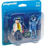 Playmobil Set 2 figurine om de stiinta si robot
