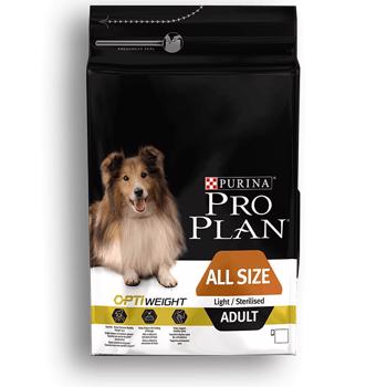 Pro Plan Adult Light / Sterilised, 3 kg
