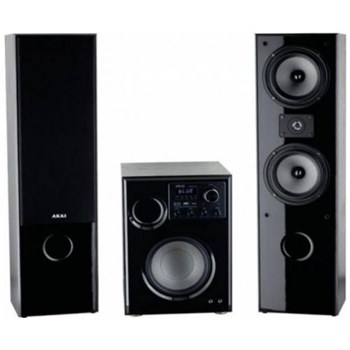 Sistem audio AKAI SS034A-66T, 2.1, 100 W, Bluetooth, USB, Karaoke, Negru