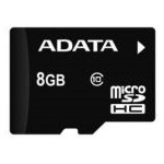 Card memorie ADATA microSDHC 8 GB Clasa 10 ausdh8guicl10-r