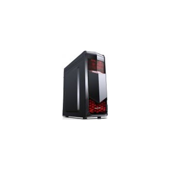 Carcasa Segotep Fighter C Black-Red Mid Tower Fara sursa