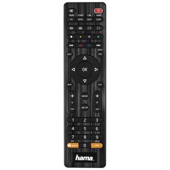 Telecomanda universala 8 in 1 Hama 12307, Negru