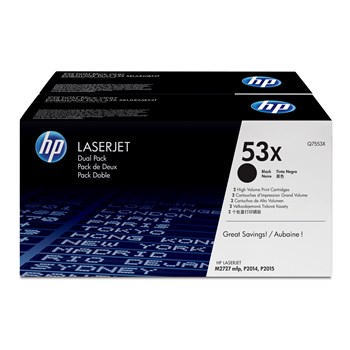 HP Q7553X BLACK TONER CARTRIDGE