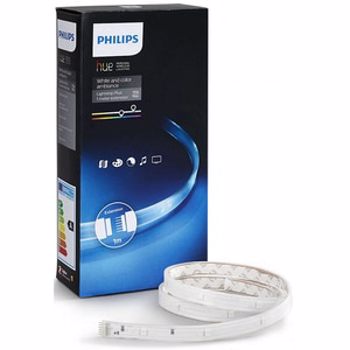 Banda LED PHILIPS LightStrip extensie, Wi-Fi, lumina LED RGB, 11.5W, 950lm, 1m