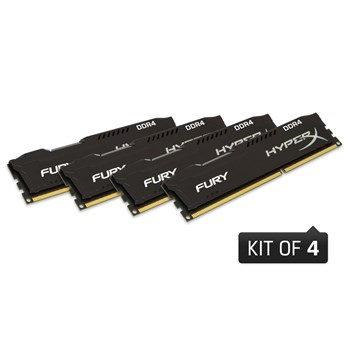 KINGSTON Memorie HyperX FURY 32GB (4x8GB) 2400MHz DDR4 CL15, black