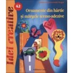 Ornamente din hartie si margele termo-adezive