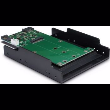 Adaptor Inter Tech Argus KT023B 1x SATA Male - 1x M.2 SATA SSD kt023b