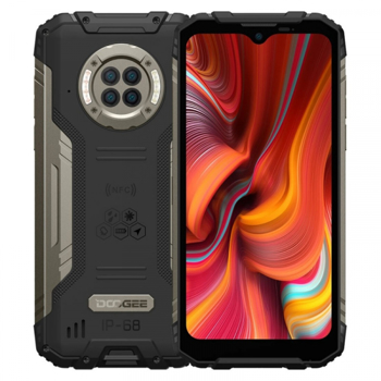 Telefon mobil Doogee S96 Pro Negru, 4G, LCD 6.22 , 8GB RAM, 128GB ROM, Infrared Night Vision, Android 10, Helio G90 OctaCore, NFC, 6350mAh