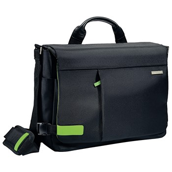 Geanta pentru laptop 15.6'', negru, LEITZ Smart Traveller Messenger